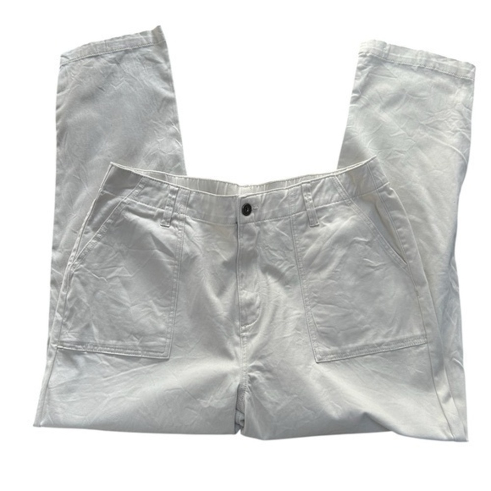NWOT St John’s Bay Cream Chinos, 18